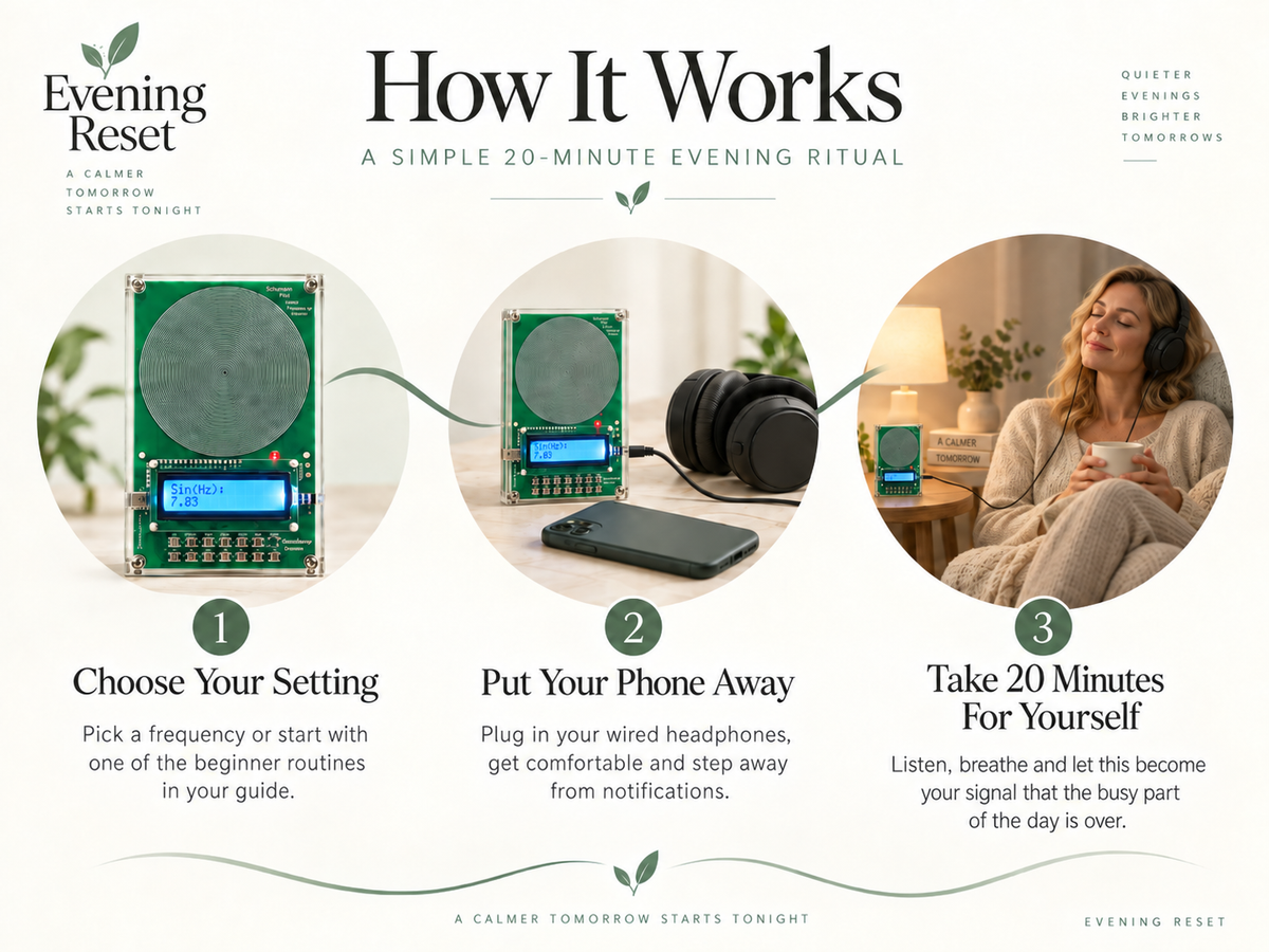 Your Evening Reset In 3 Simple Steps